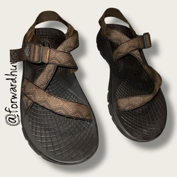 Chaco Z/1 Classic Sport Sandals Brown Black Outdoor Men’s Size 12
